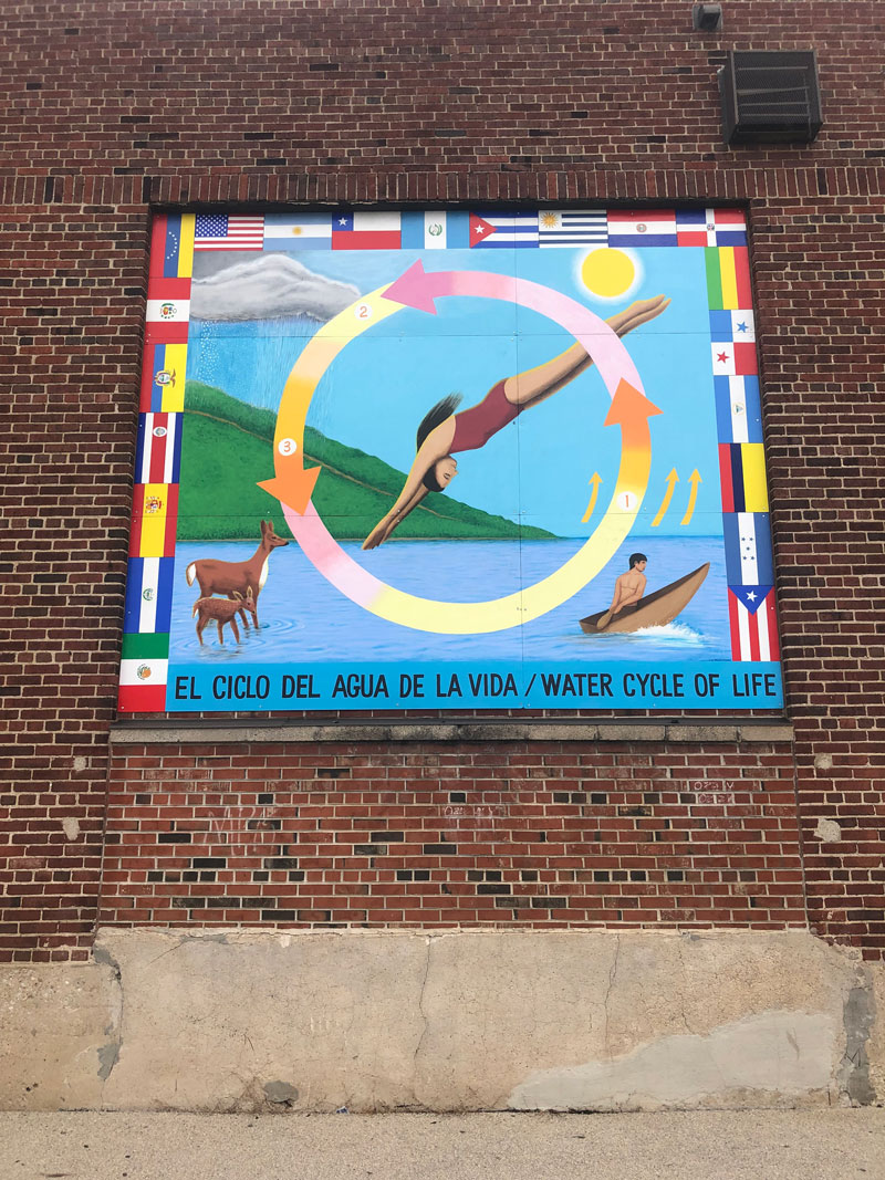 Example of a school beautification project